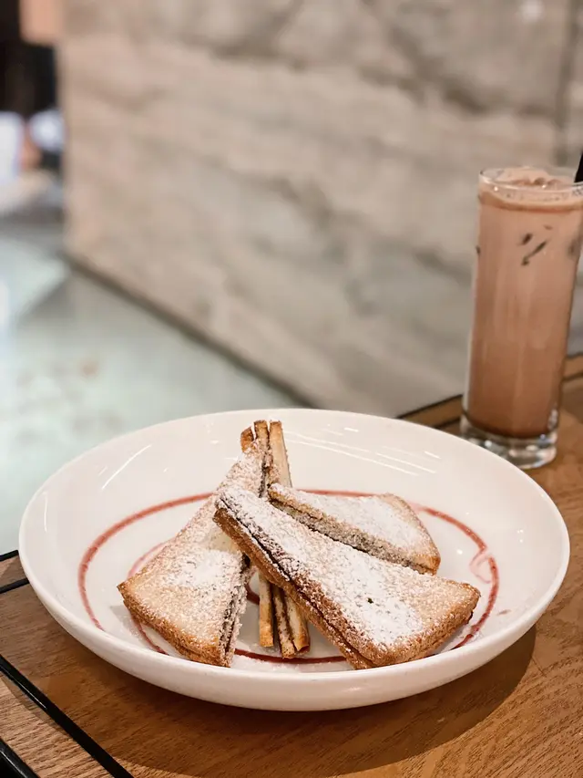 Coffee Ganache French Toast