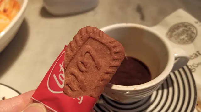 肉桂餅乾配Espresso