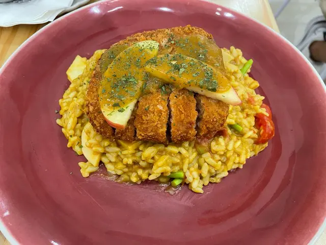 日式咖喱吉列豬扒意大利飯