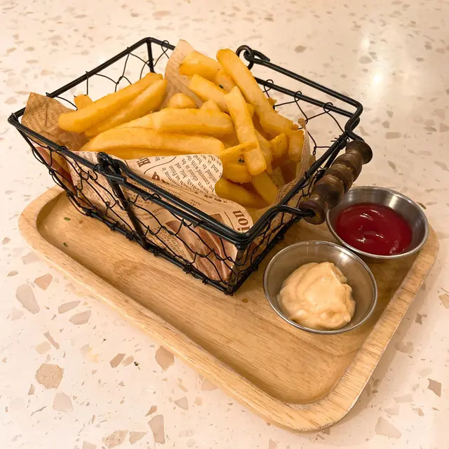 明太子蛋黃醬薯條French Fries with Cod Roe Mayo