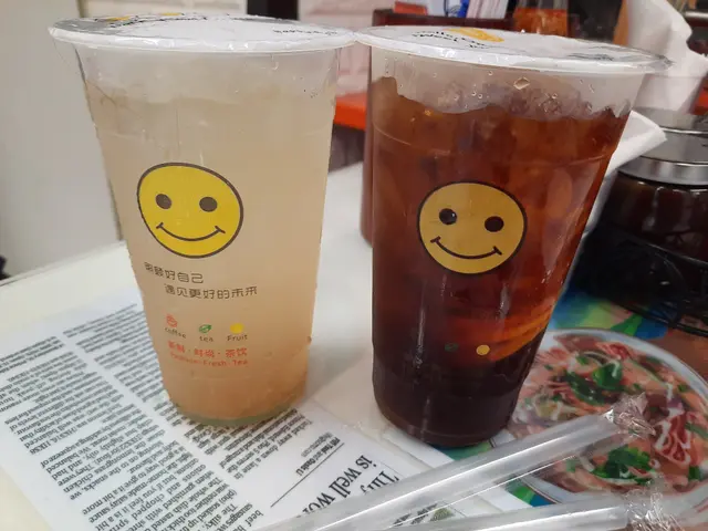 凍鹹檸梳打 凍檸茶