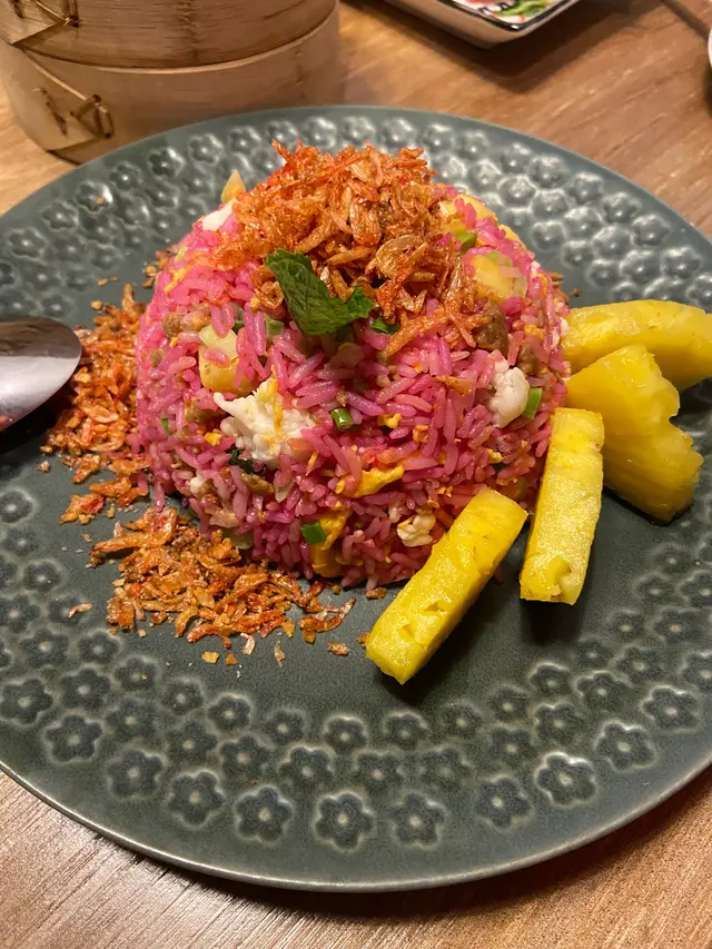 鳳梨櫻花蝦炒飯