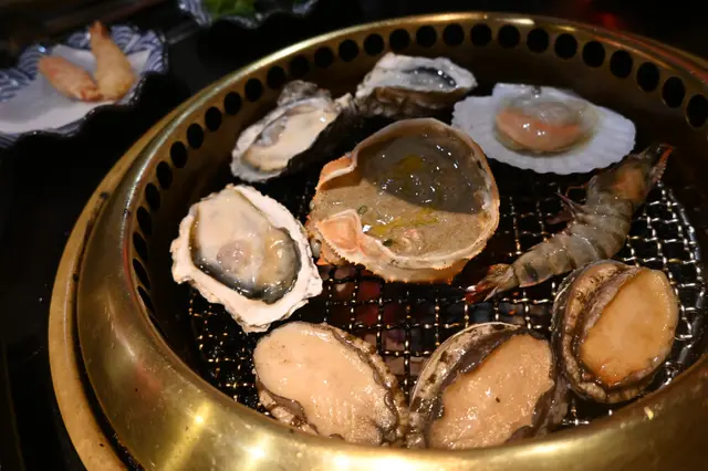 甲羅燒/蝦/燒鮑魚/燒蠔