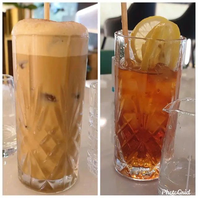 :  Iced Cappucino (圖左) / 凍檸檬茶(圖右)