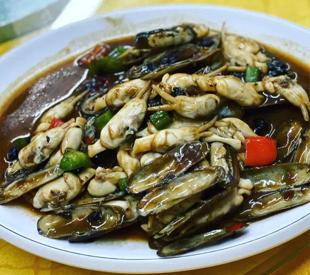 豉椒炒蟶子