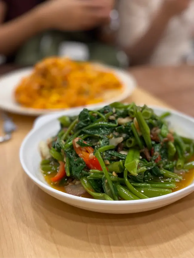 馬拉盞炒通菜