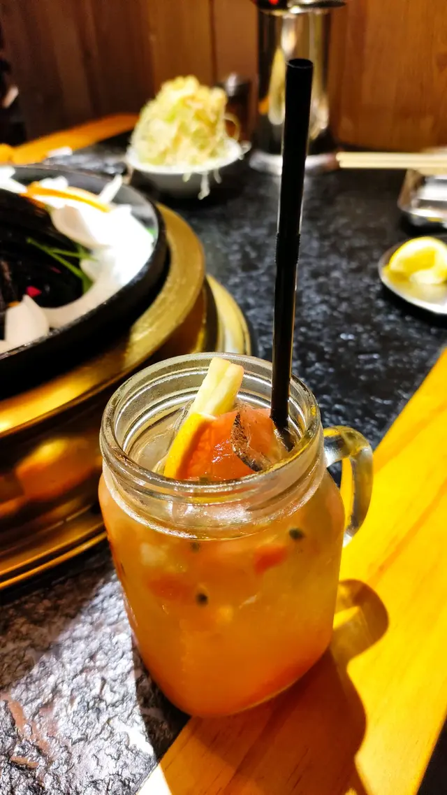 桂花烏龍水果茶