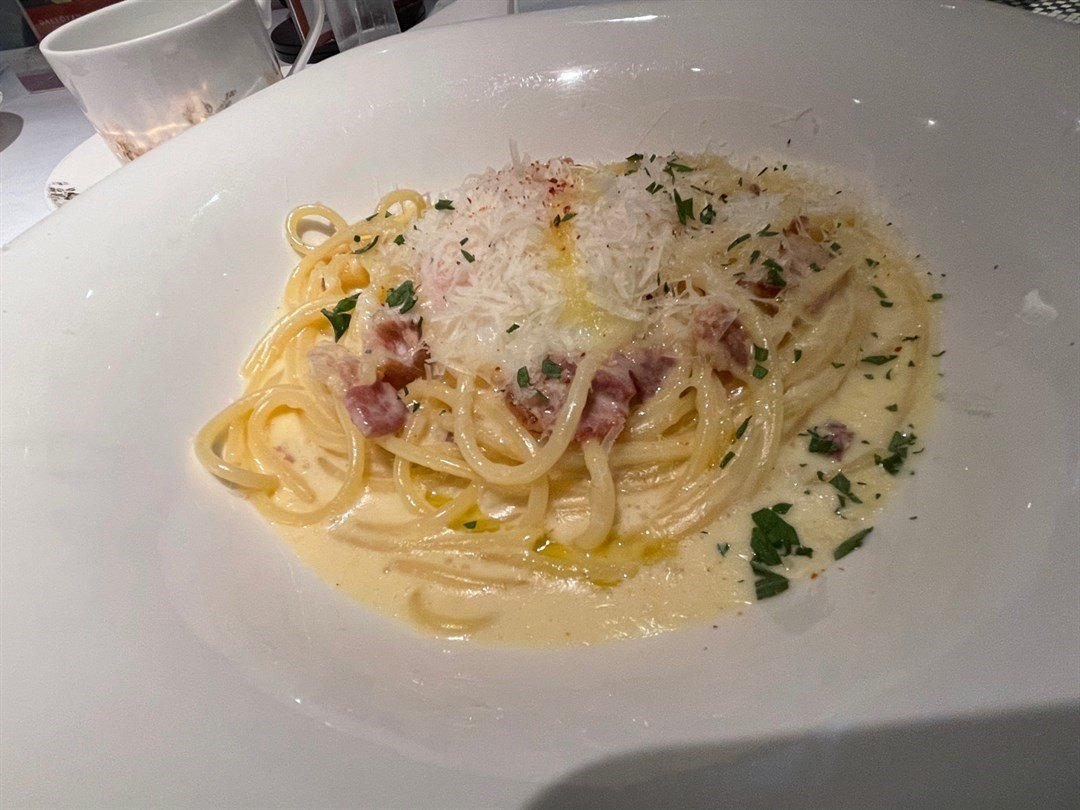 Carbonara spaghetti - DALLOYAU's photo in Admiralty Hong Kong | OpenRice Hong  Kong