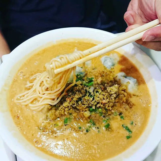 菜肉雲吞擔擔麵