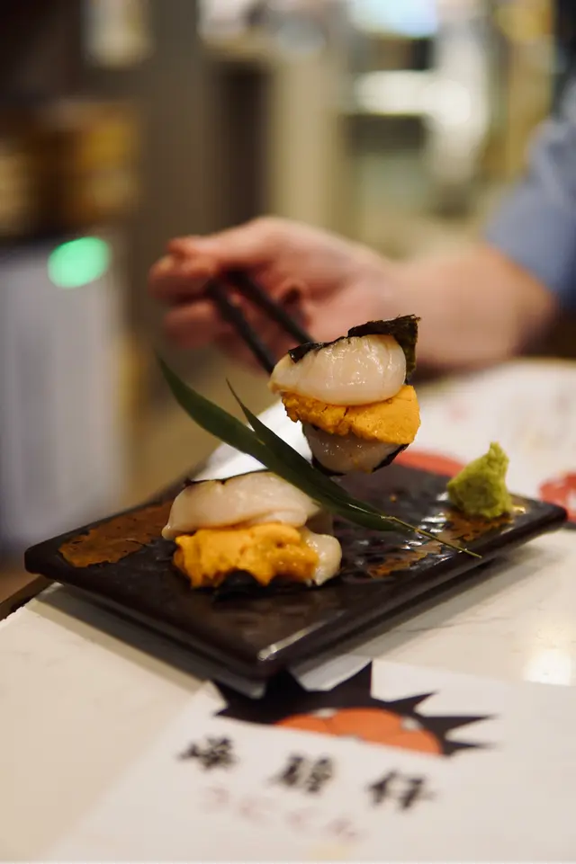 倍化帶子吞海膽