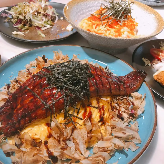 招牌名古屋蒲燒鰻魚蛋包意大利飯