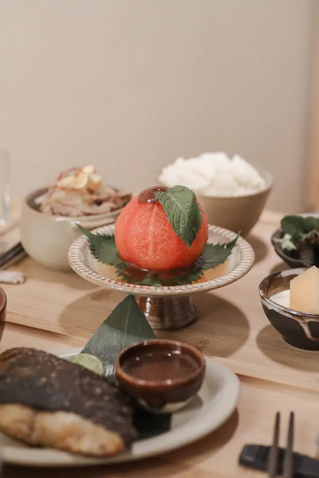 青紫蘇梅子薄荷冷蕃茄