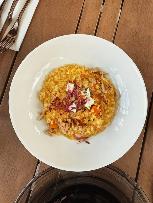 南瓜水牛芝士意大利飯