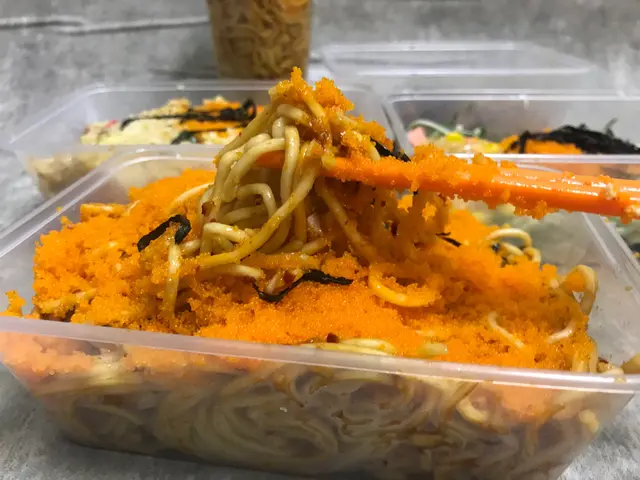 爆多蟹籽冷麵
