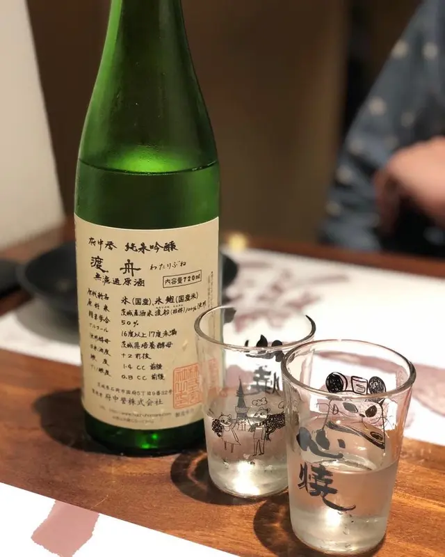 渡舟 純米吟醸 生原酒