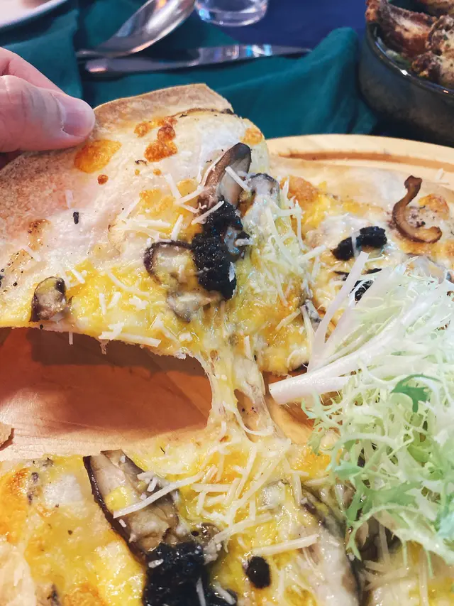 黑松露野菌Pizza