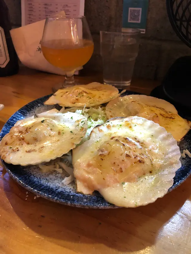 明太子美乃滋扇貝
