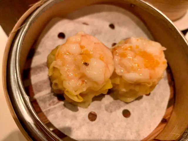 Menu 鮮蝦燒賣 3件 $90