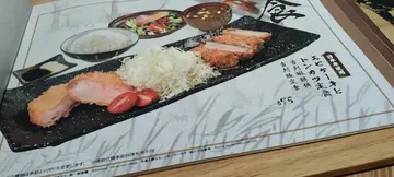 鳗鱼鱼炸虾饼定食.