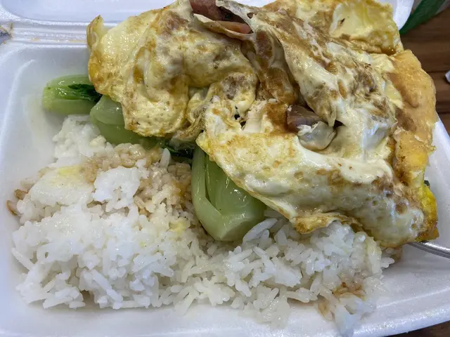 叉燒炒蛋飯