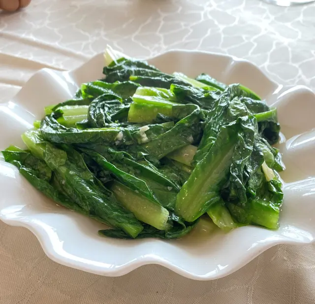 蒜蓉油墨菜