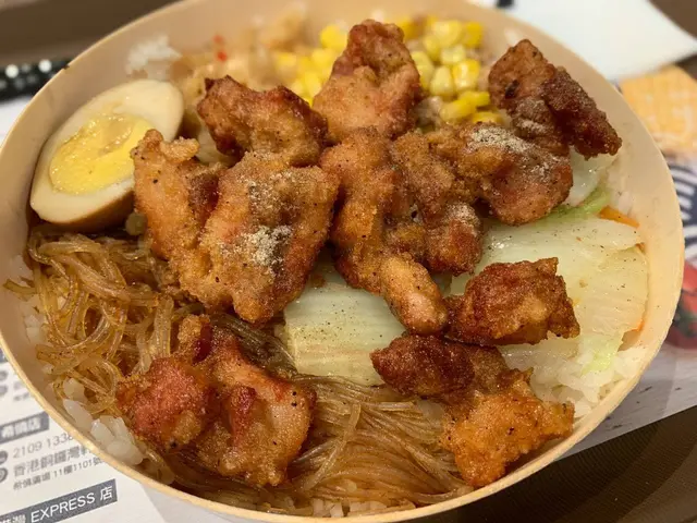 台灣鹽酥雞便當