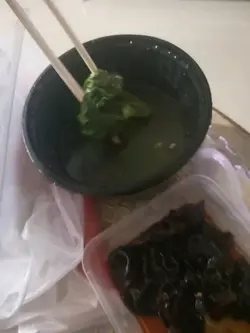 21蚊夹起真系得呢一注，重要淋到就黎一夹就散！