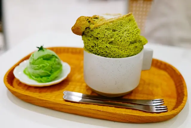 抹茶舒芙蕾
