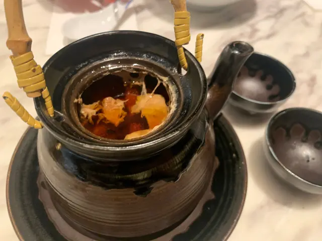 糖心黑蒜海底椰豬展湯