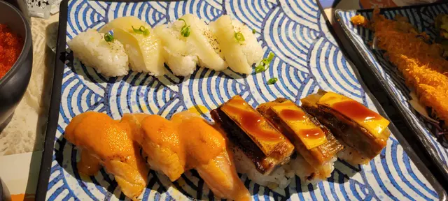 火灸左口魚壽司　＆　卷物