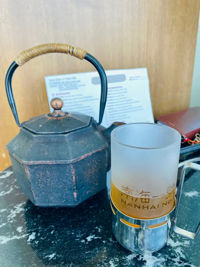 口感好滑,有啲微甜,似出街飲果啲烏龍花茶,$26/人飲多一兩胡其實都抵飲