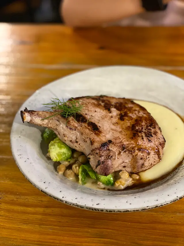 慢煮白味噌豬胺