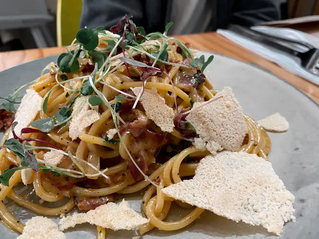 煙燻豬豬卡邦尼意粉