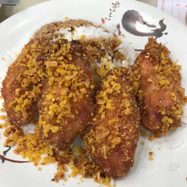 蒜香雞翼飯