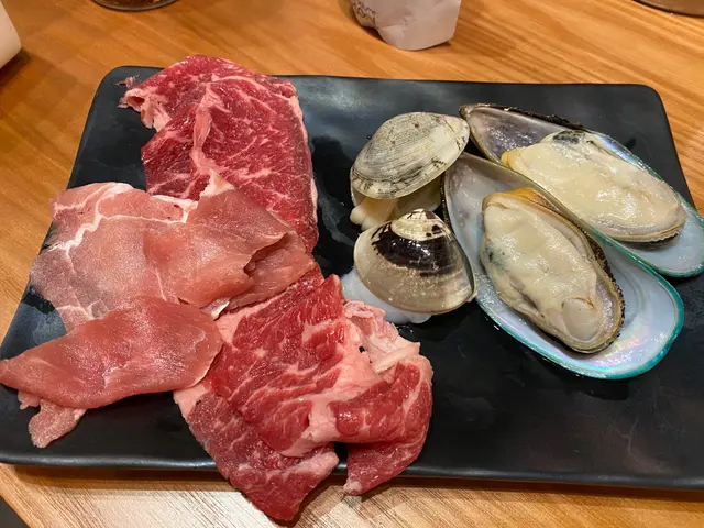豬肉,肥牛,蜆,青口