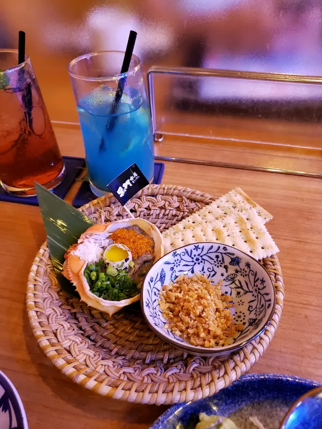 黑門令蟹味噌甲羅燒