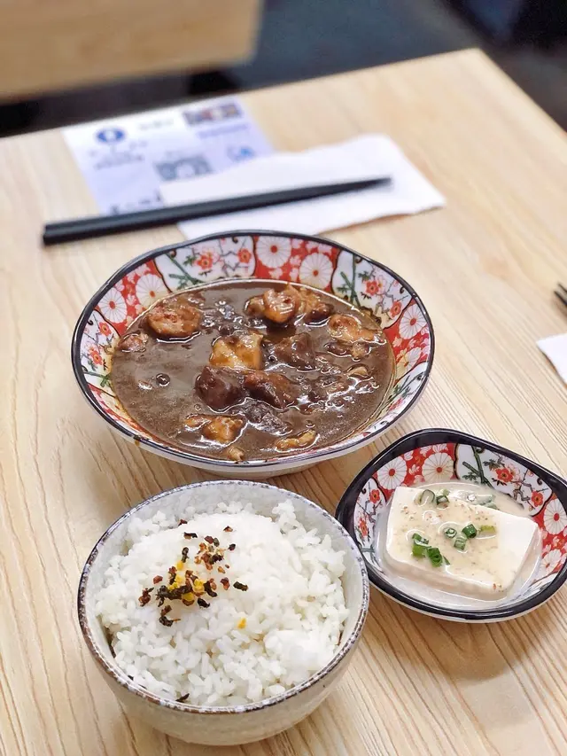 日式咖喱雞肉定食