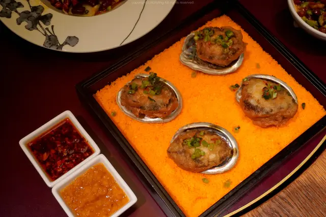 滿臉通紅椒鹽鮑