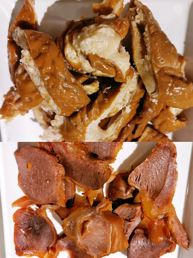 鹵水過的豬腸, 入味又夠軟淋