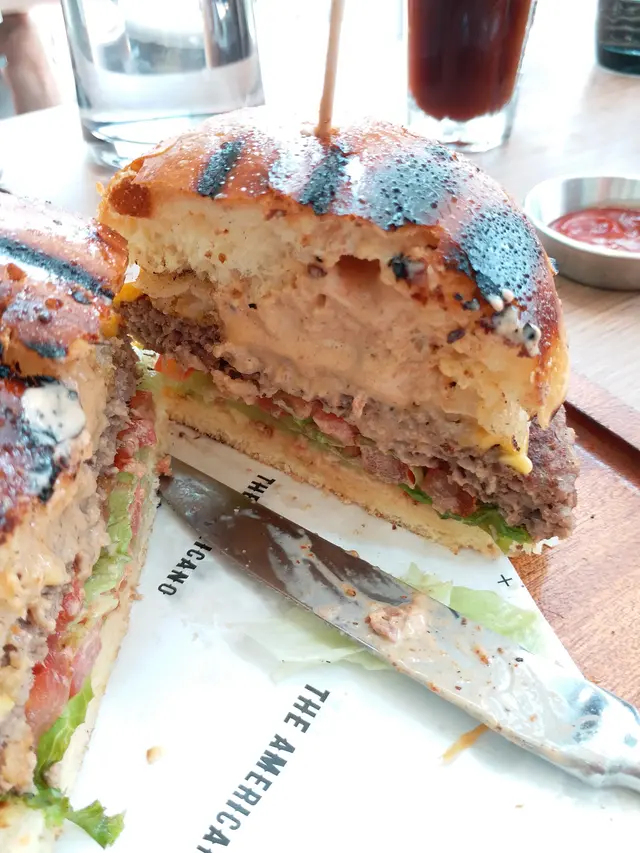 素食植物牛肉芝士漢堡