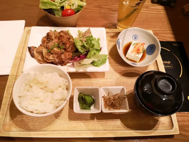 生薑炒豬肉定食