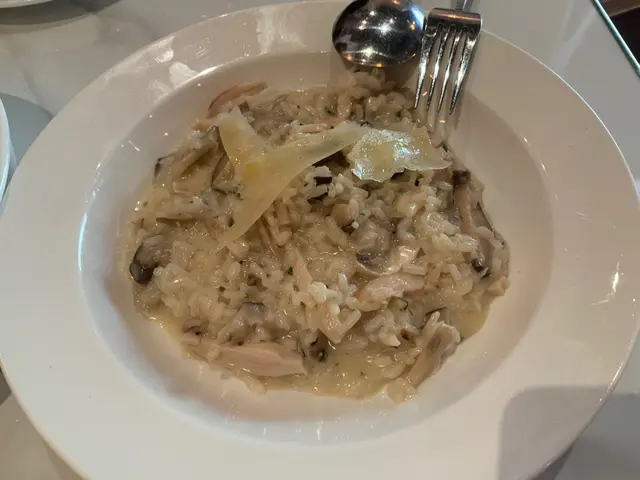 鸡肉蘑菇意大利饭