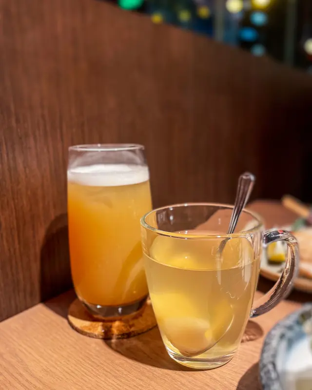 蘋果焙茶 & 荔枝洋甘菊果茶