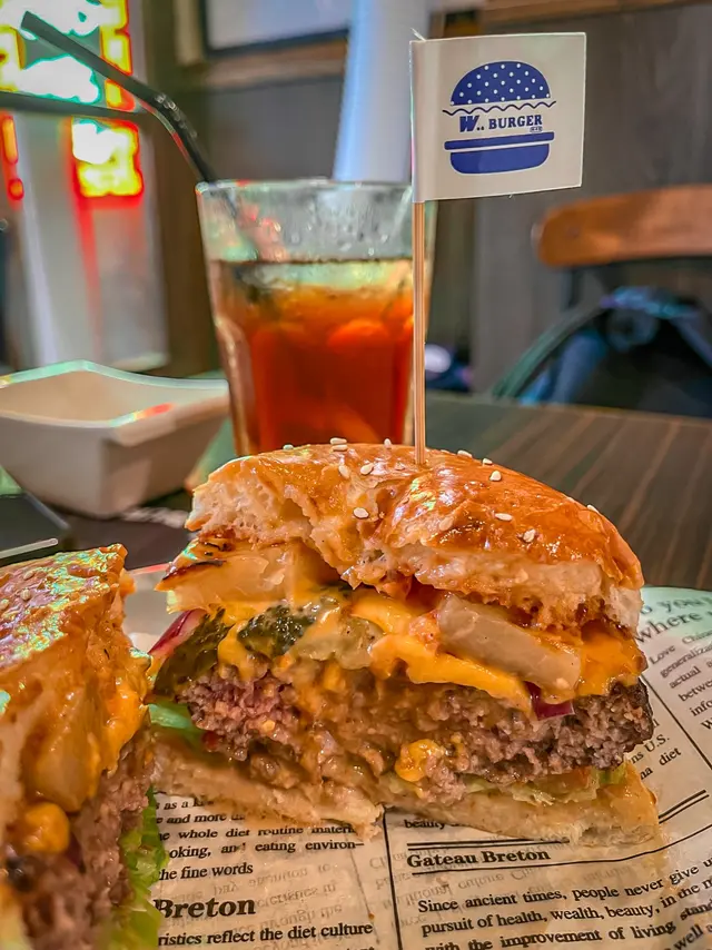 夏威夷牛肉漢堡