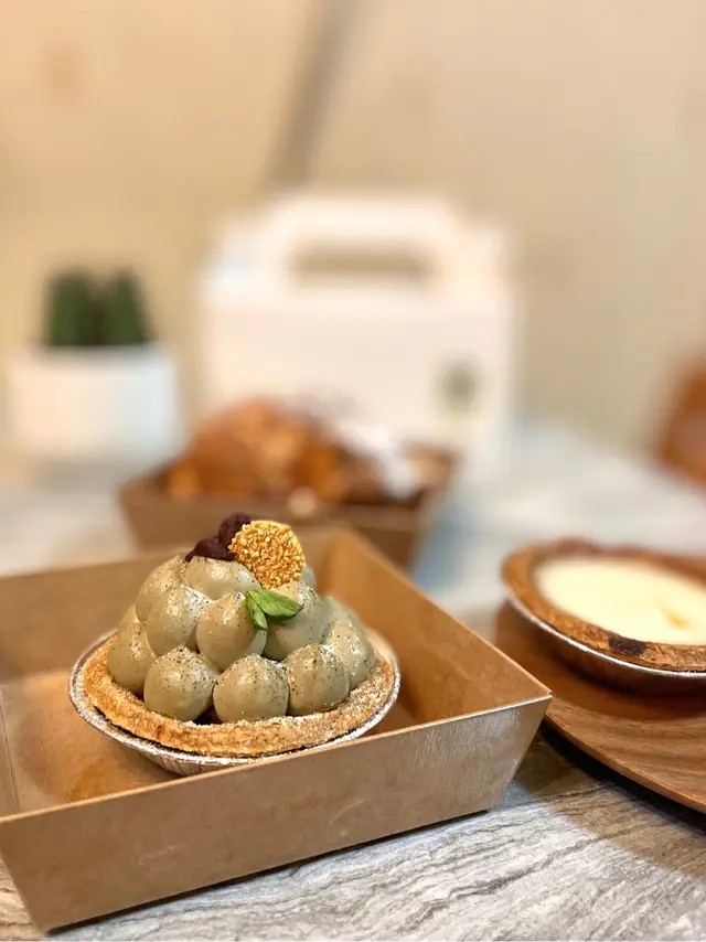 京都抹茶麻糬紅豆撻