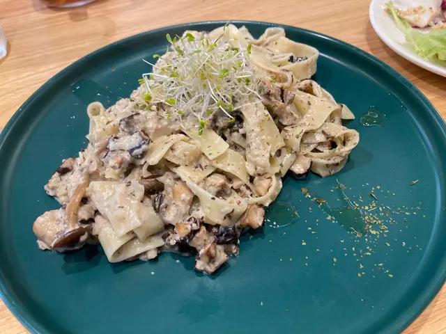 黑松露野菌闊條麵