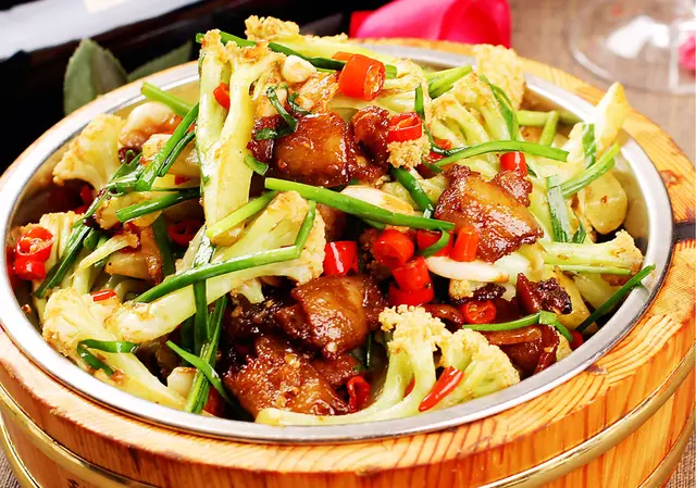 有機的花菜軟嫩好吃😋