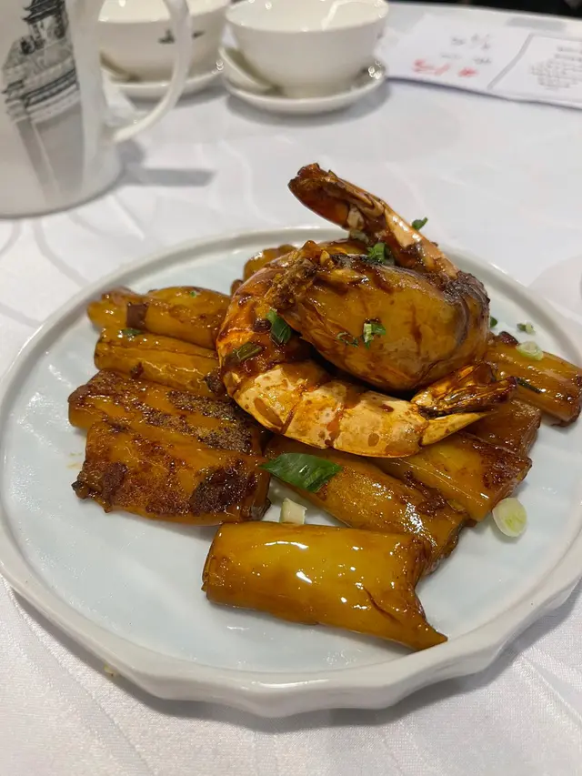 豉油王虎蝦煎腸粉