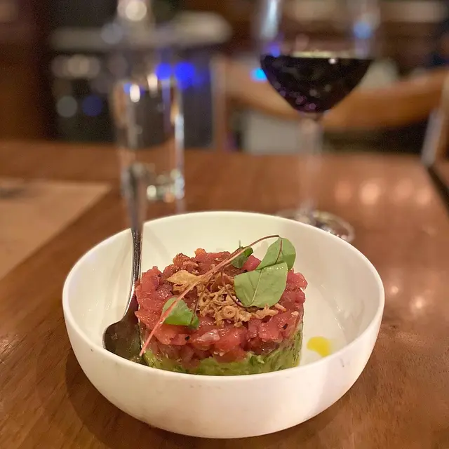 Soy-Wasabi Ahi Tuna Tartare