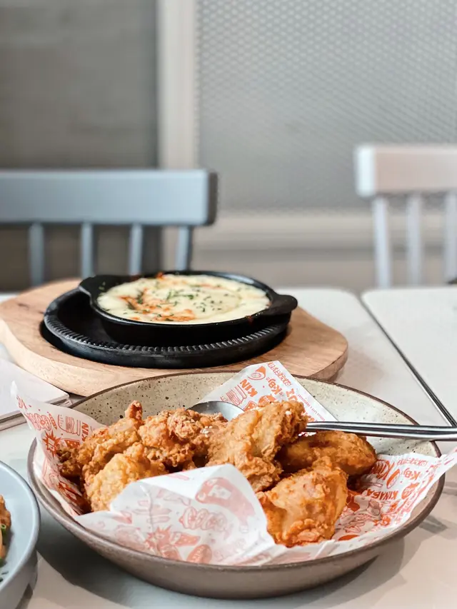 奇太郎原味炸雞(跟鐵板芝士)